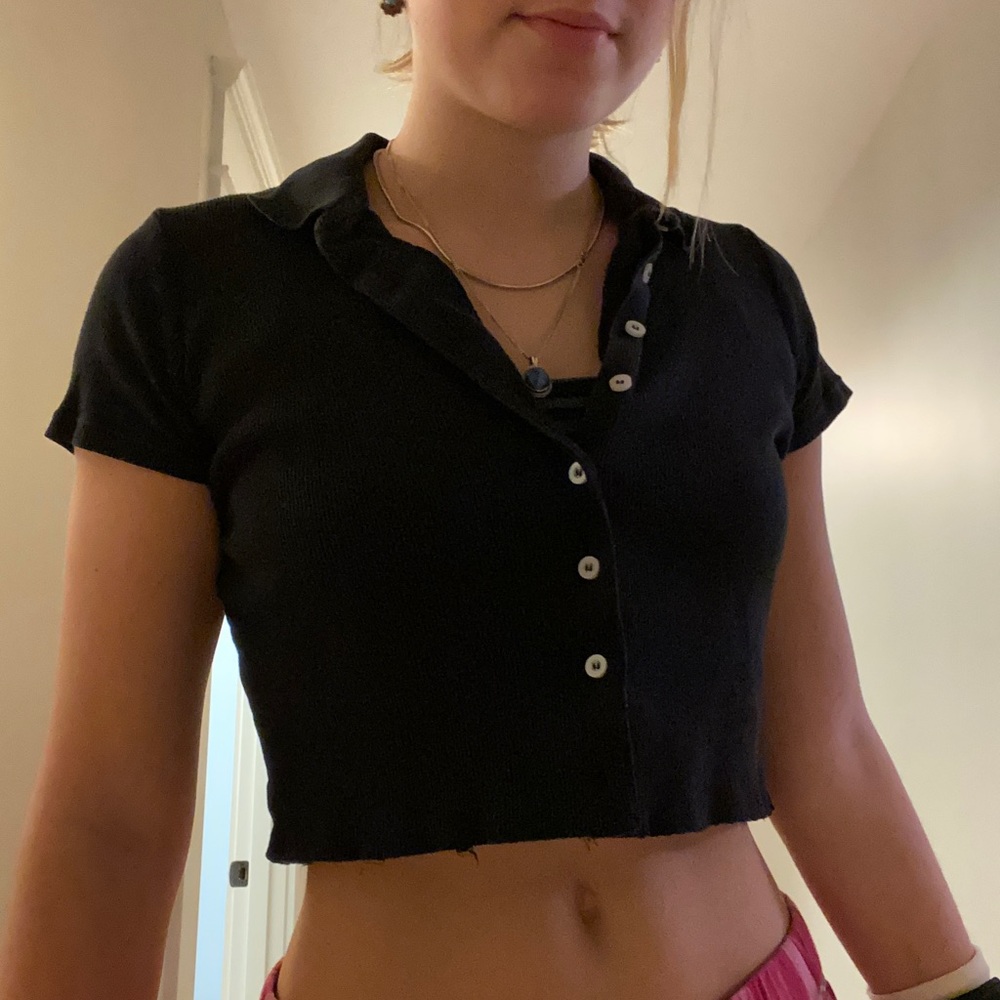Brandy Melville button up top